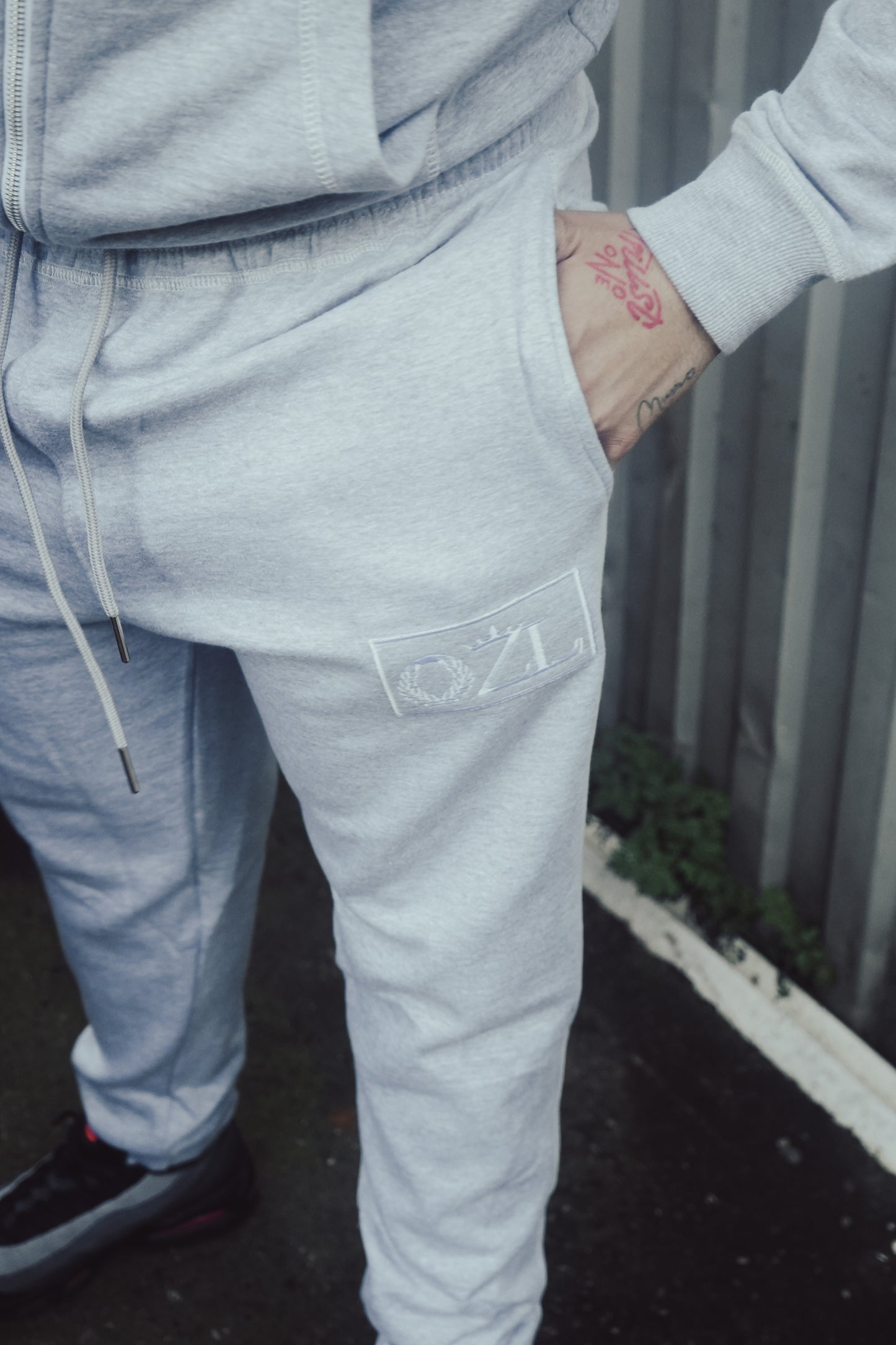 Legacy Track Bottoms – Grey